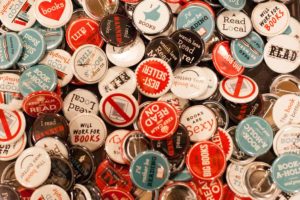 Photo of buttons sold by classic lines