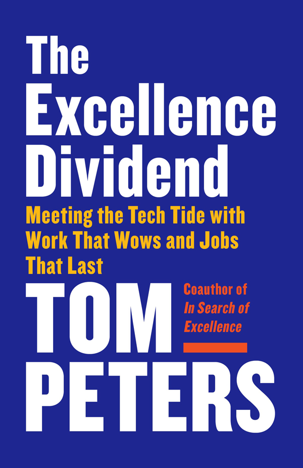 The Excellence Dividend book cover