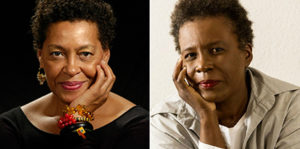 Photos of Claudia Rankine and Carrie Mae Weems
