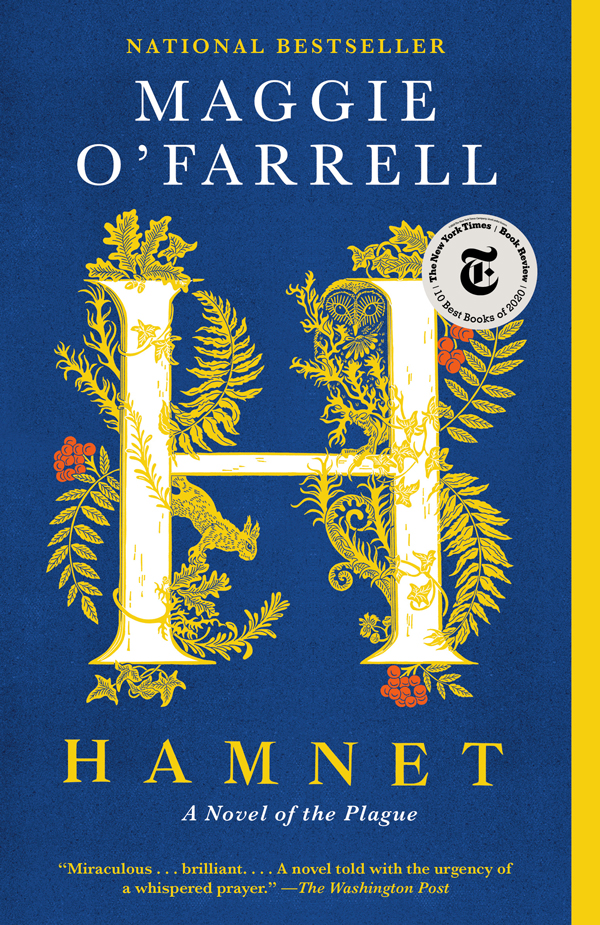 Hamnet by Maggie O'Farrell book cover